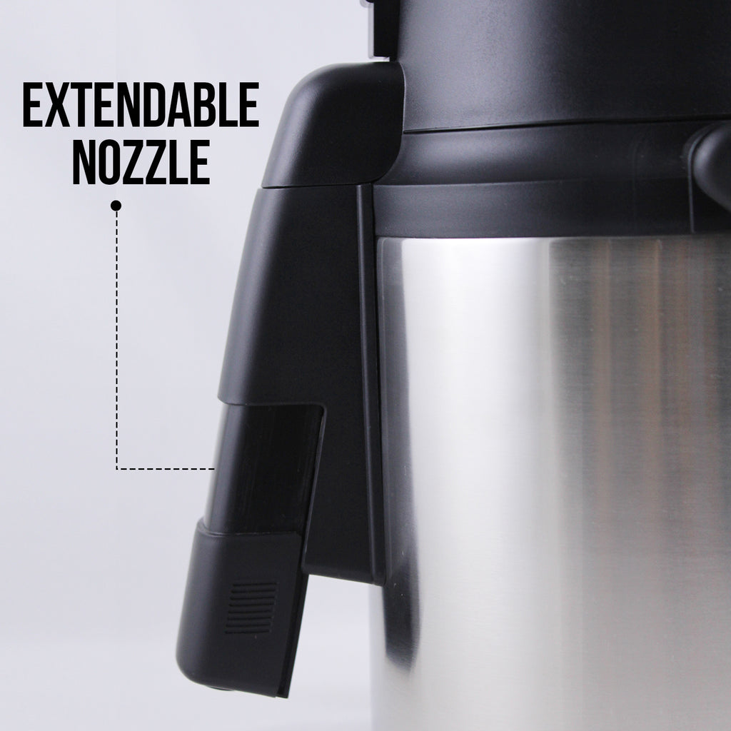 airpot extendable nozzle