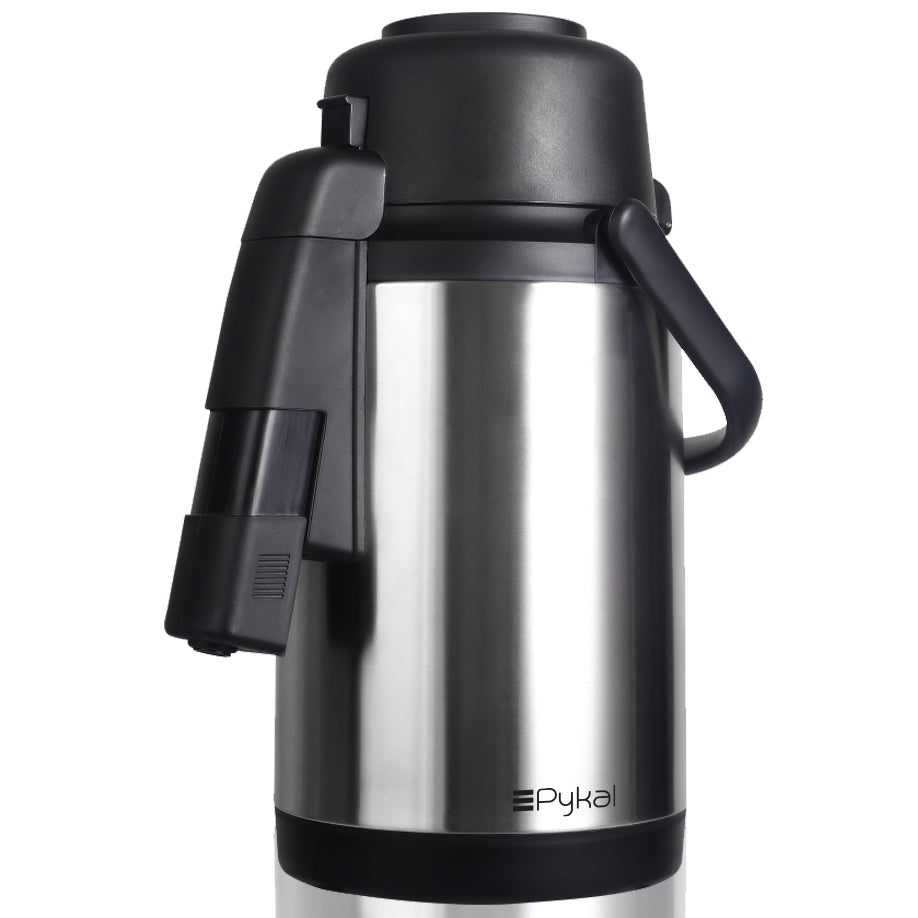Splashproof Airpot Thermal Coffee Carafe Dispenser 120 oz (3.5 L)