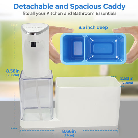Image of soap dispenser dimensions